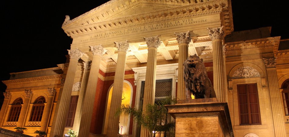 Palermo - "Teatro Massimo."